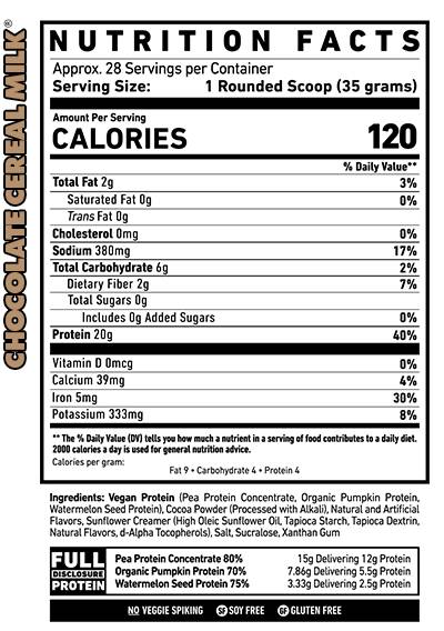 Proteine vegane | Matrice pe bază de plante - 907 grame