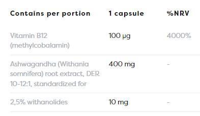 Ashwagandha Extra 400 mg - 120 capsule
