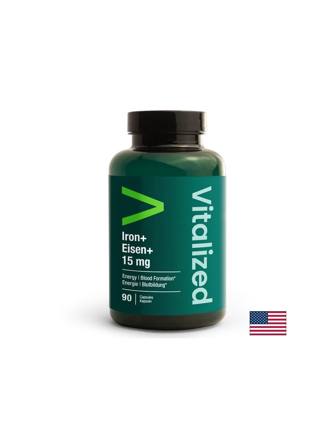Anemie - Fier + Vitamina C, B2 și Cupru Fier+, 90 capsule