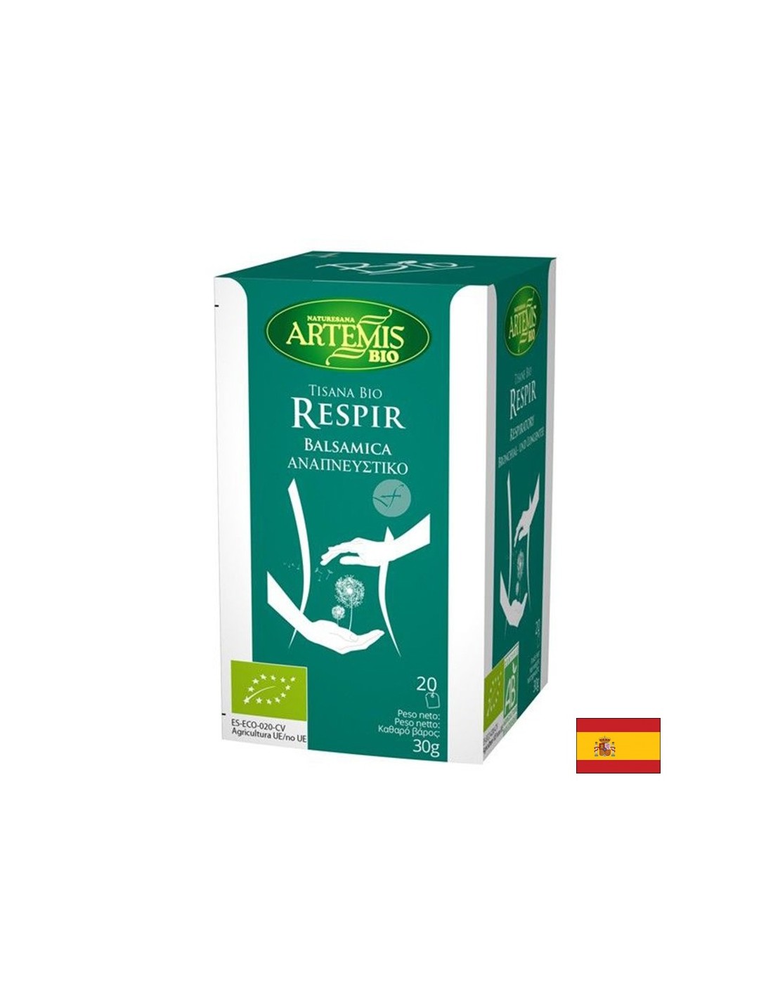 Ceai pentru sistemul respirator Bio, 20 pungi filtrante x 30 g