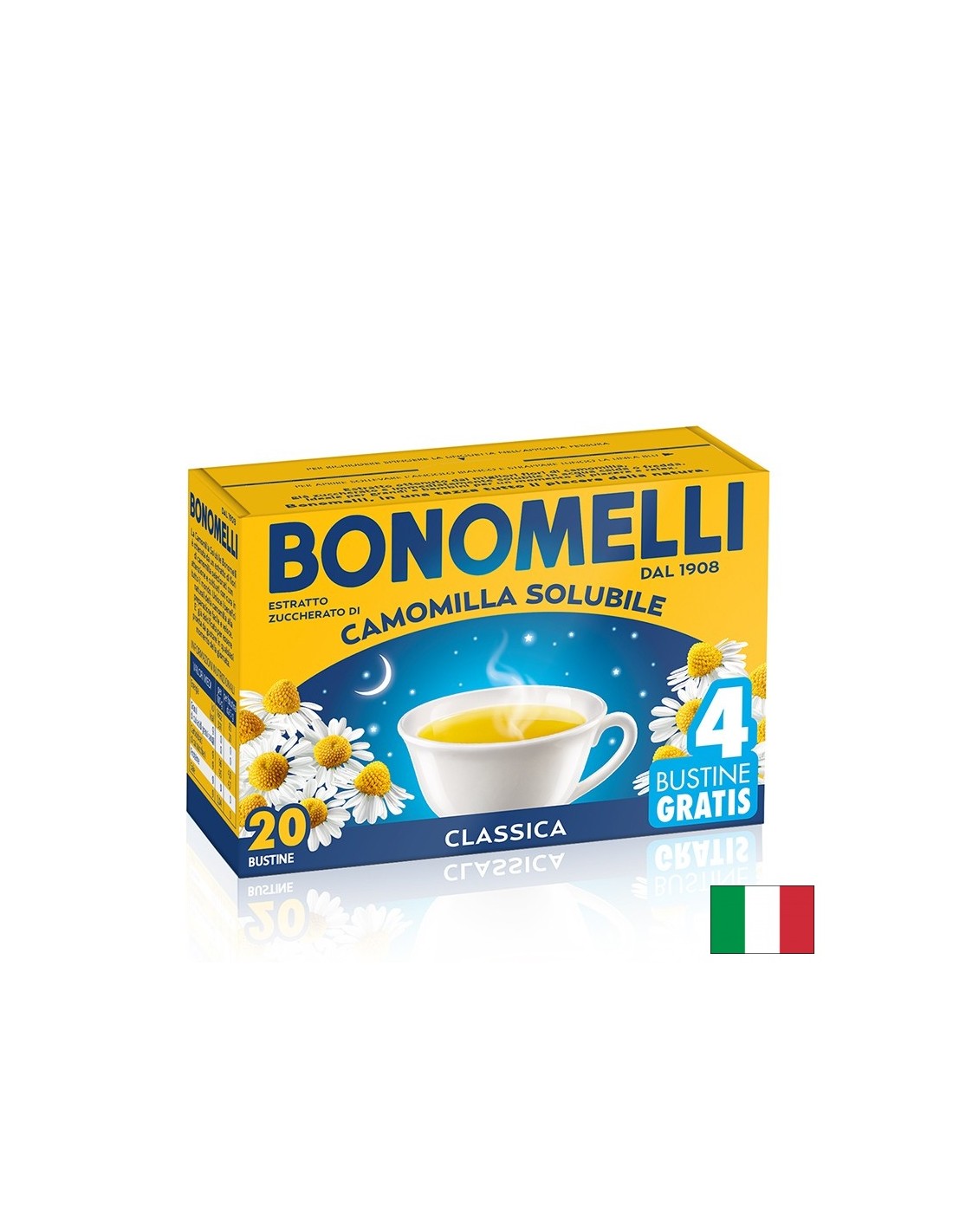 Ceai de mușețel – Calmant delicat, 20+4 pliculețe solubile