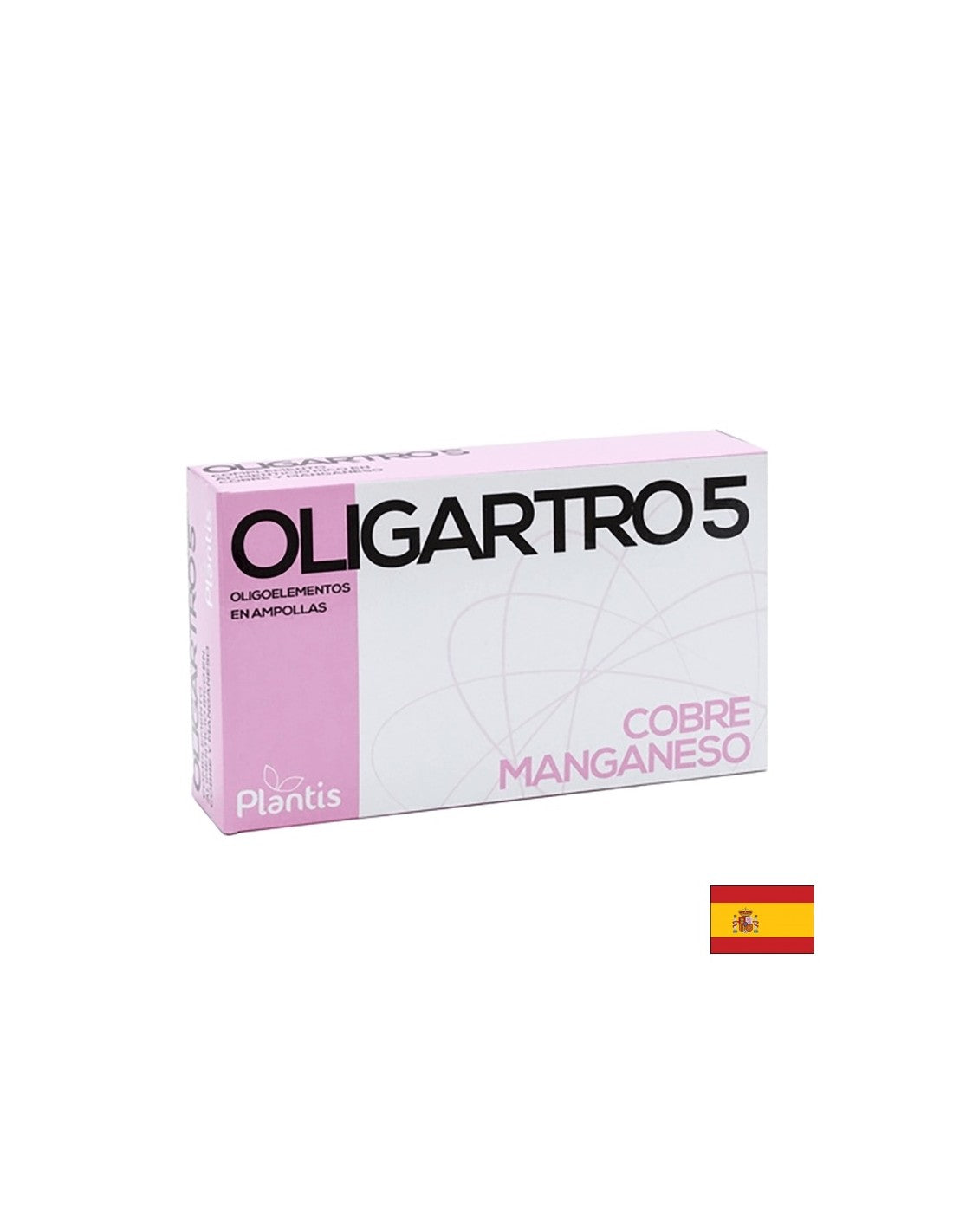 Oasele sănătoase și imunitate puternică - Cupru + Mangan Plantis®, 20 fiole de băut