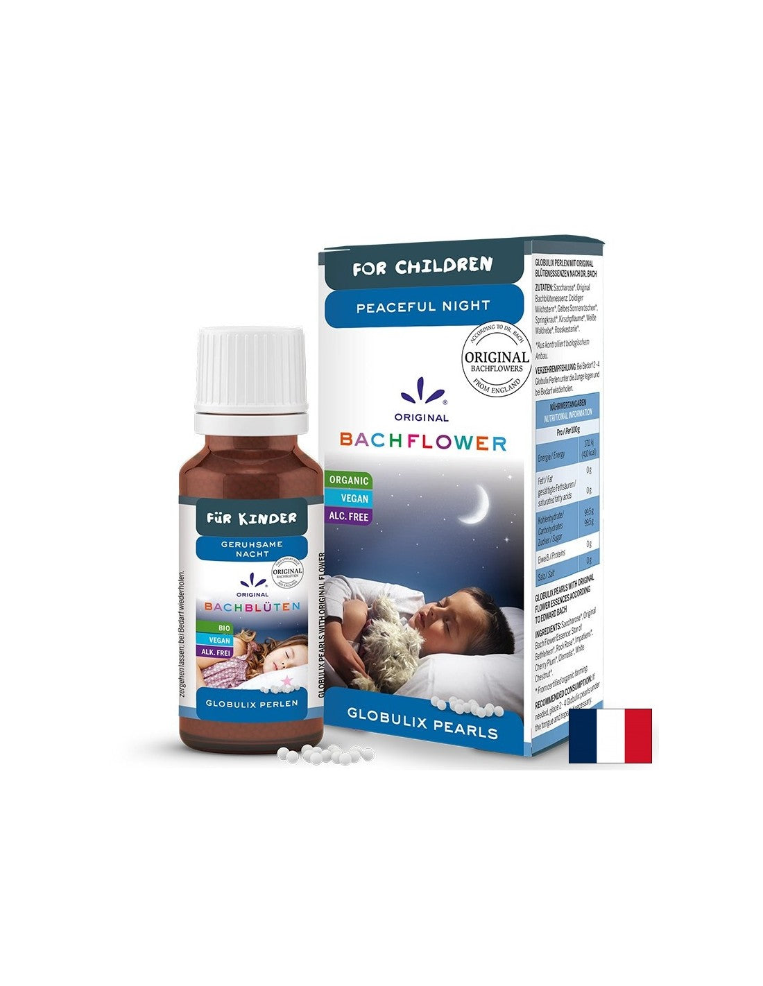 Somn liniștit la copii - Esențe de flori ale Dr. Bach, Perle, 20 g