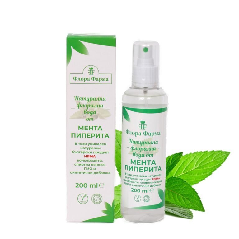 Apa florala naturala de menta - 200 ml FLORA PHARMA