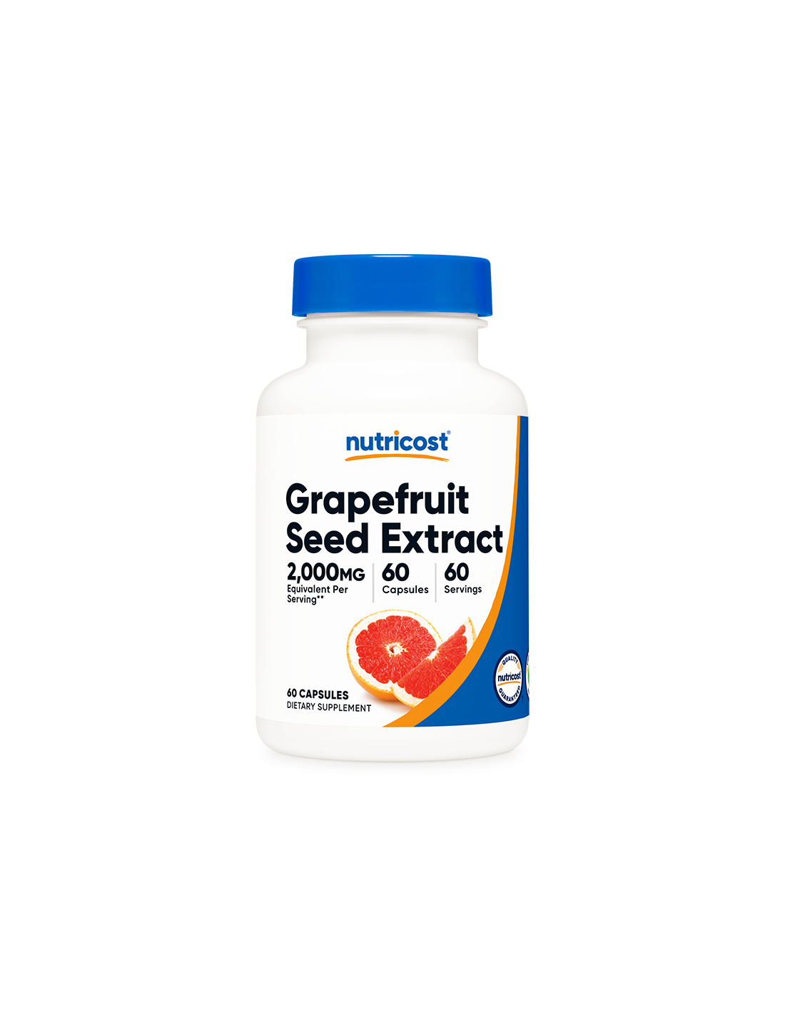 Imunitate - Extract din seminte de grapefruit, 2000 mg/ 60 capsule Nutricost