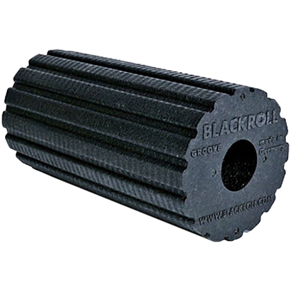 Blackroll® Groove | Rolă de spumă cu suprafață în relief - 30 x 15 cm