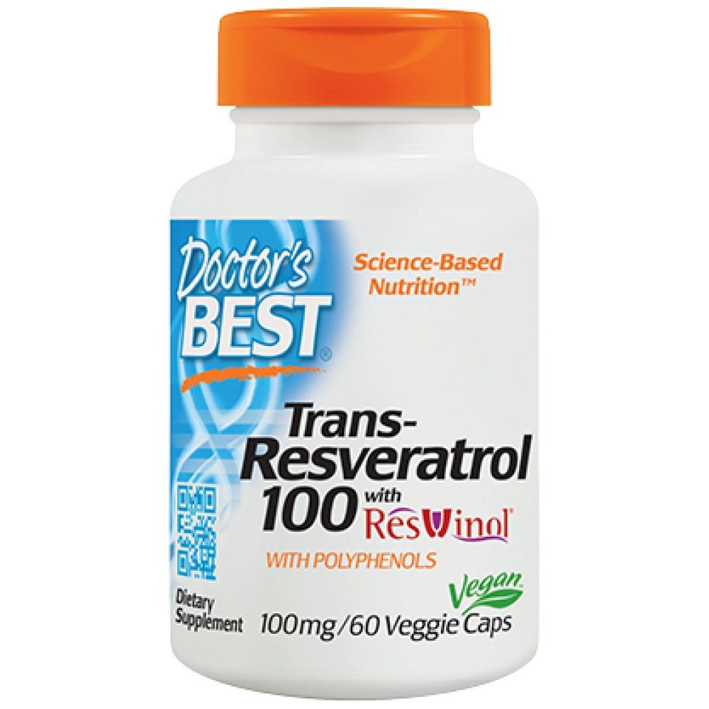 Trans-Resveratrol 100 mg | cu ResVinol-25 - 60 capsule