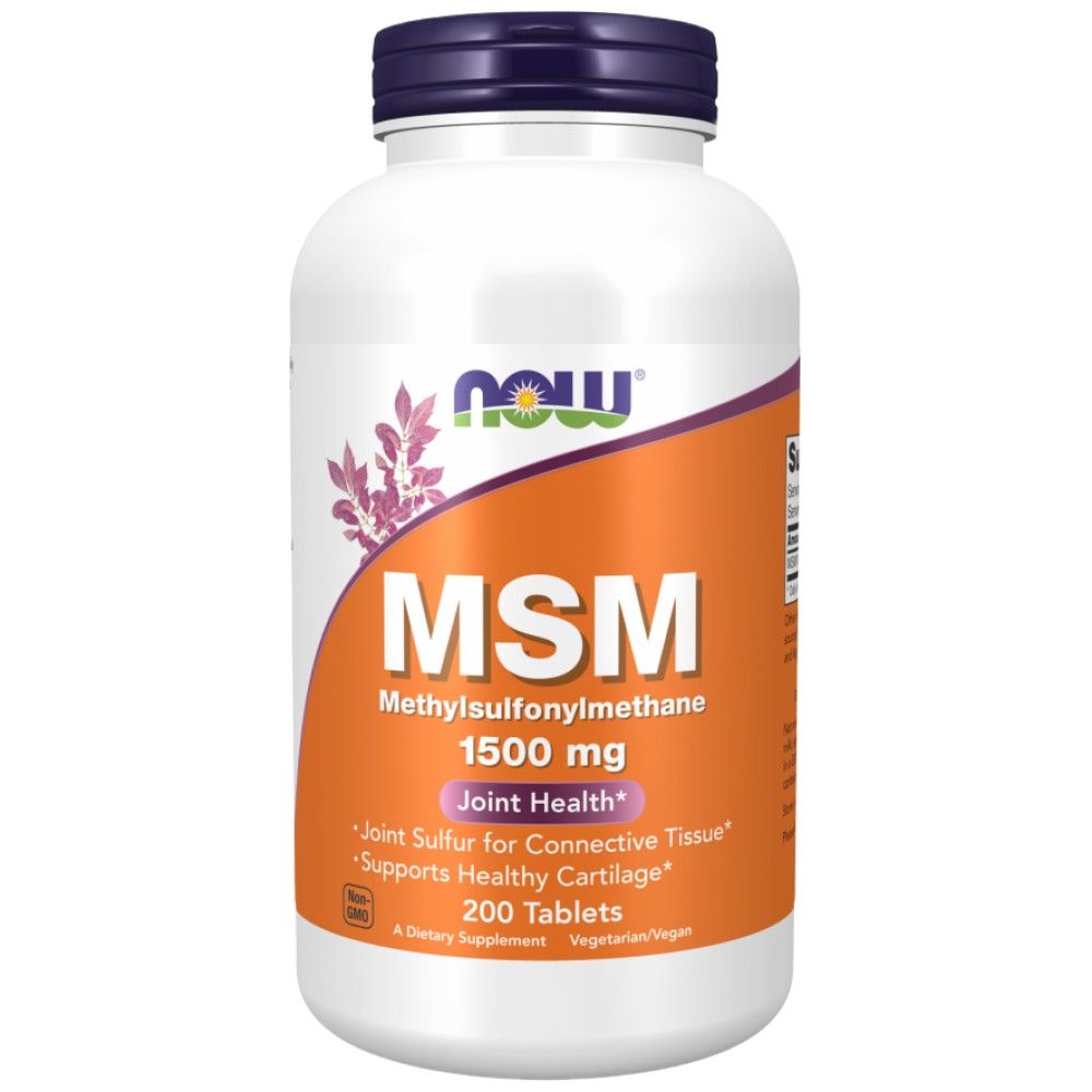 MSM 1500 mg - 200 tablete