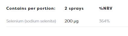Spray oral cu seleniu 200 mcg - 26 ml