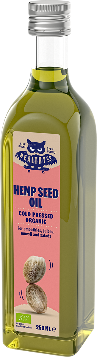 Ulei din semințe de cânepă ECO 250 ml. /100% natural, organic și organic/