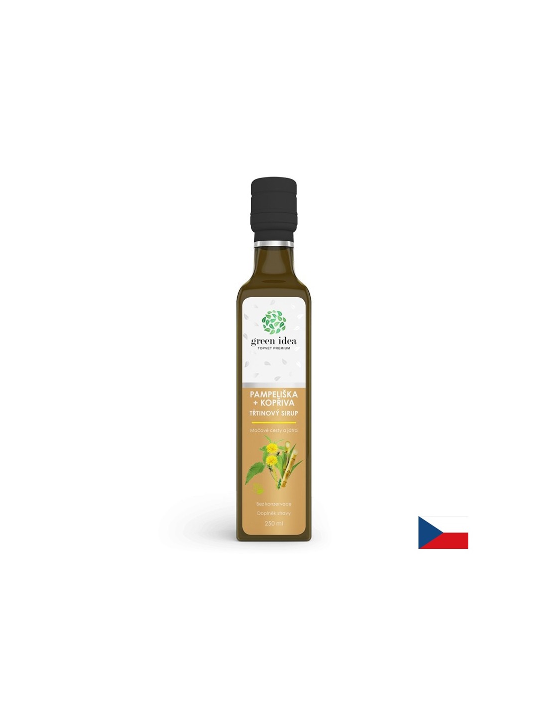 Îngrijire pentru ficat și vezică biliară - Păpădie + Urzică, 250 ml