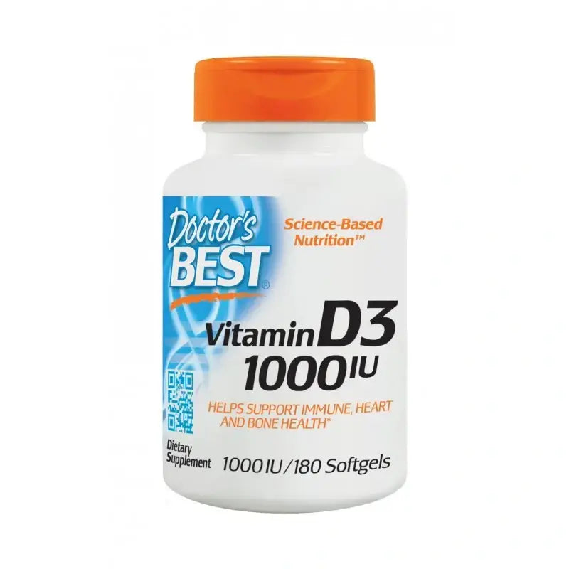 BEST Vitamina D3 1000 UI - 180 capsule de gel