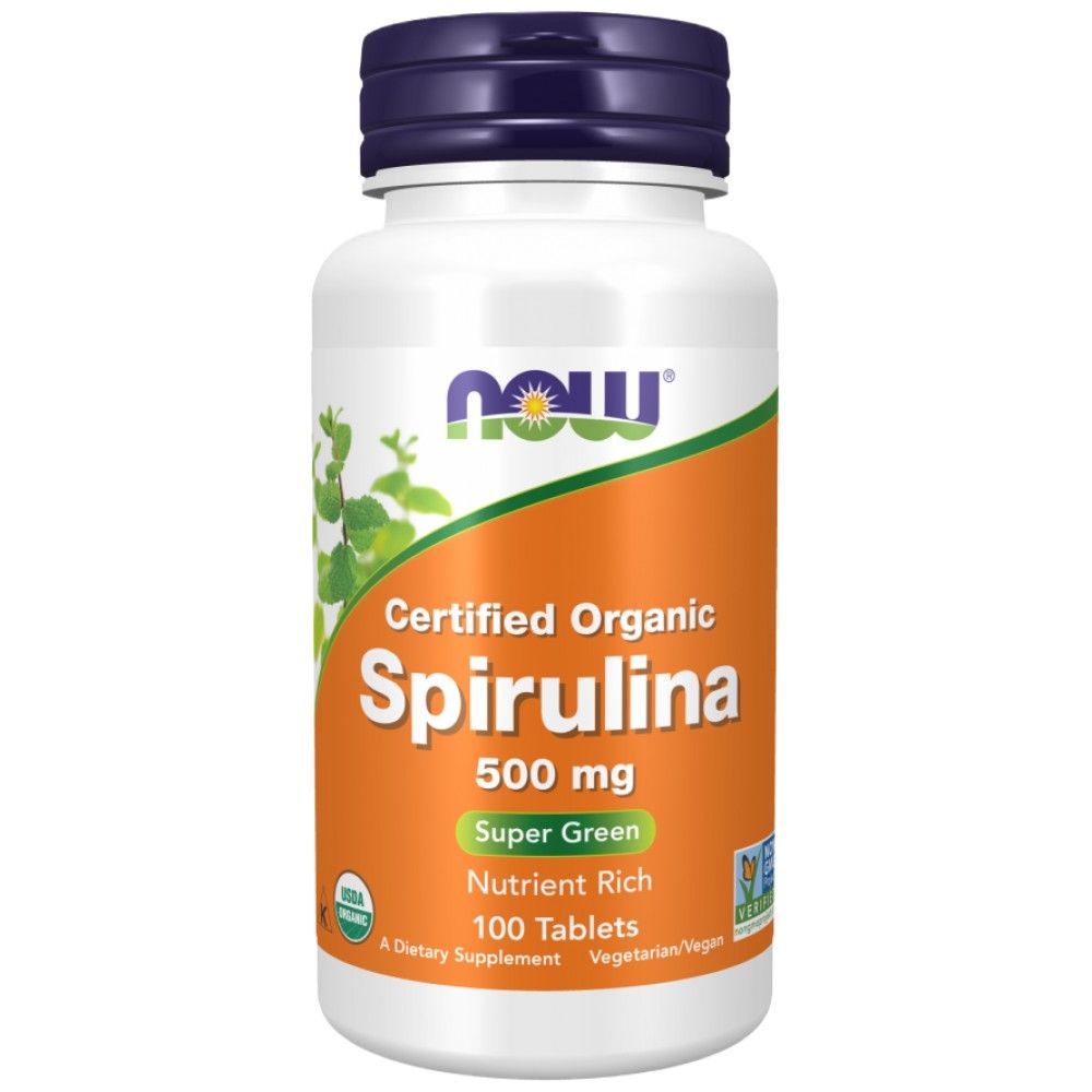 Spirulina 500 mg - 100 de comprimate