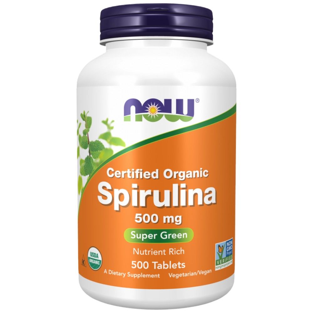 Spirulina 500 mg - 200 tablete