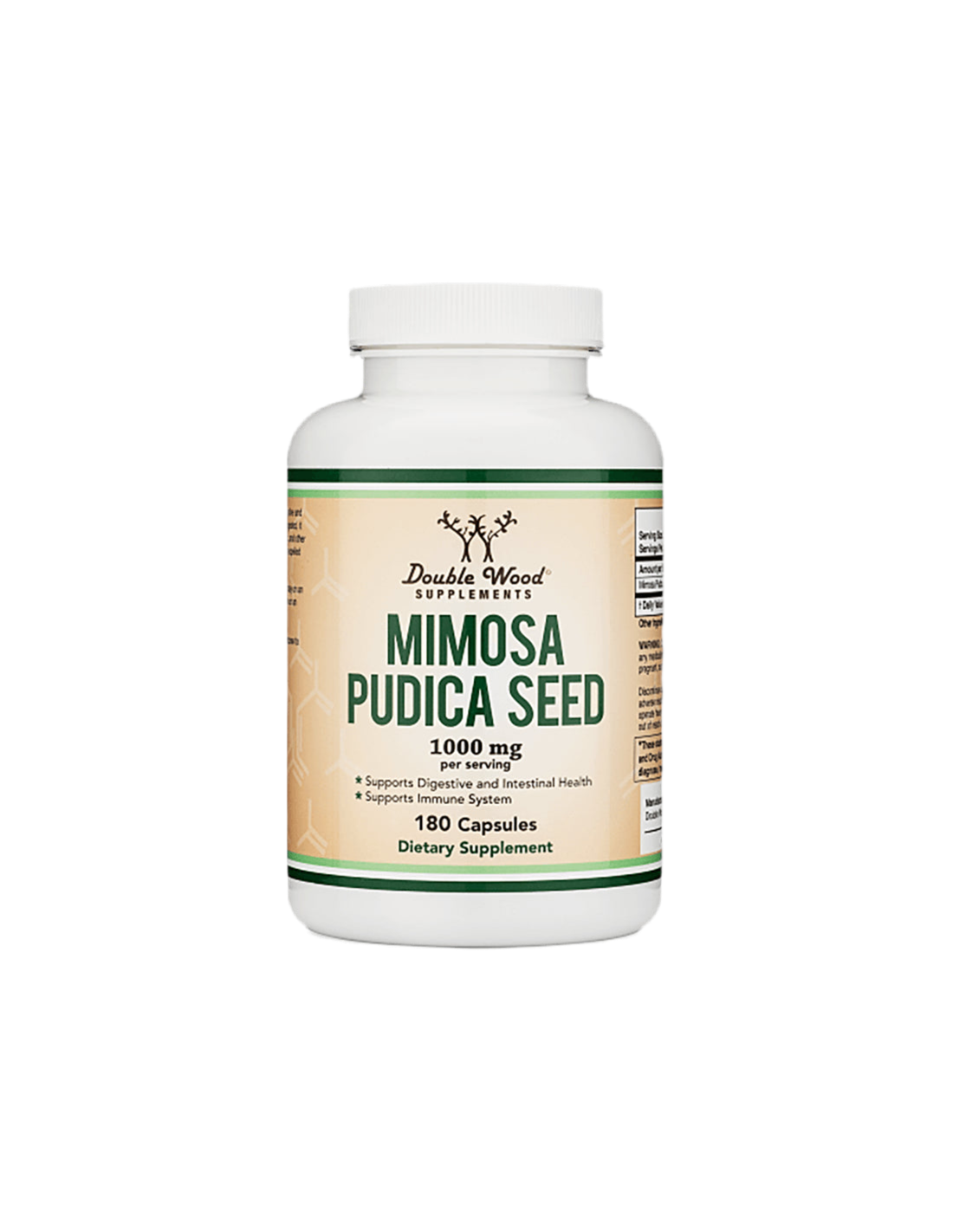 Mimosa pudica/ Mimosa pudica (seeds), 180 capsules Double Wood - Nutra Best Europe
