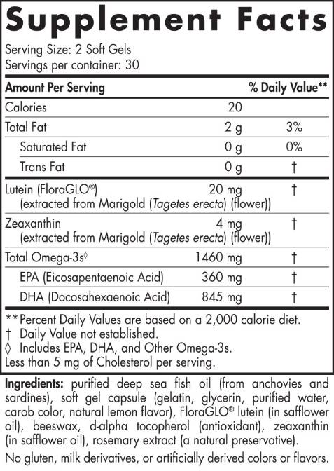 Omega Vision - 60 capsule de gel