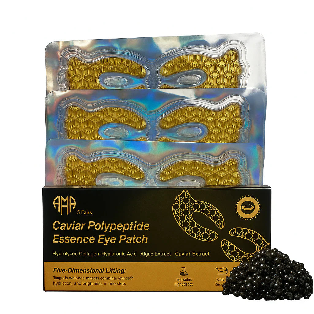 Caviar Polypeptide Essence Essence Patch - Colagen intensiv și îngrijire de hidratare (3 PC -uri)