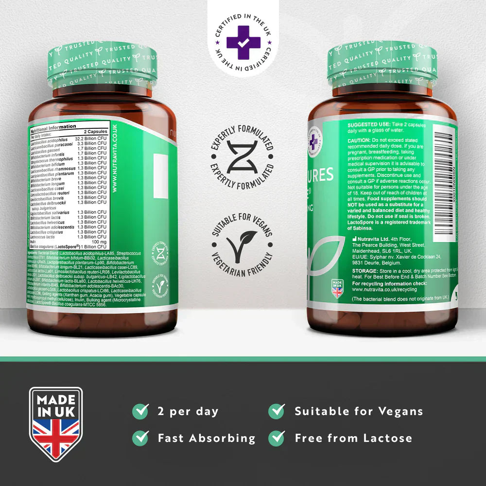Sibiotic 30 de miliarde, 21 de tulpini/60 de capsule, 60 de zile/