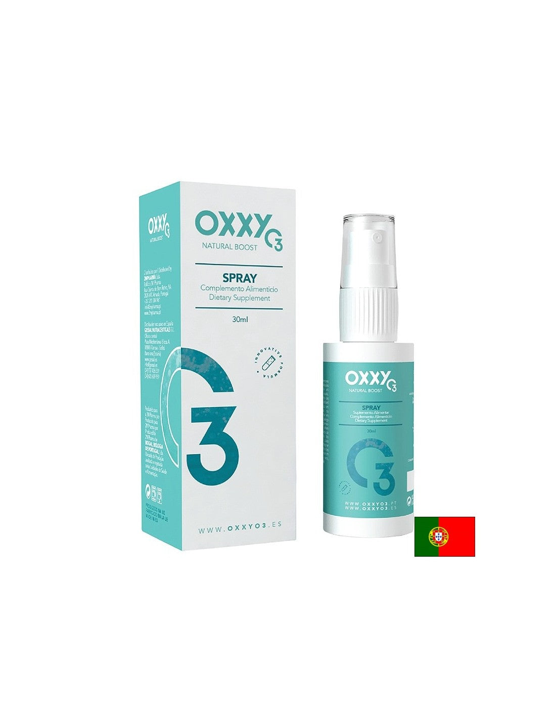Озониран спрей за гърло при дразнене и сухота, 30 ml