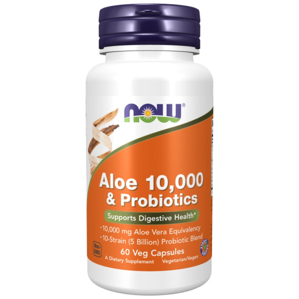 Aloe Vera 10.000 & Probiotics - 60 capsule