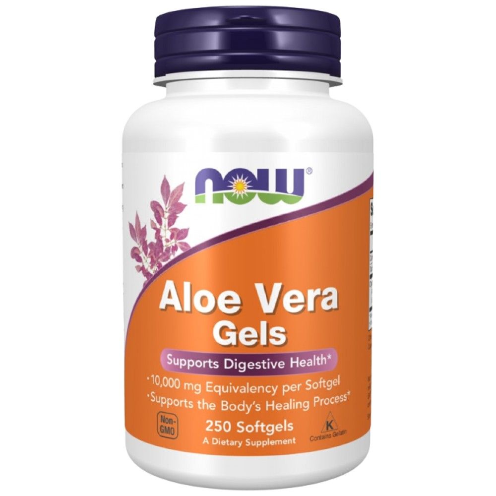 Geluri cu Aloe Vera - 250 capsule de gel