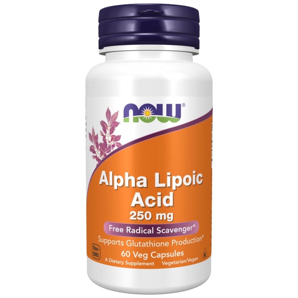 Acid alfa lipoic 250 mg - 60 capsule