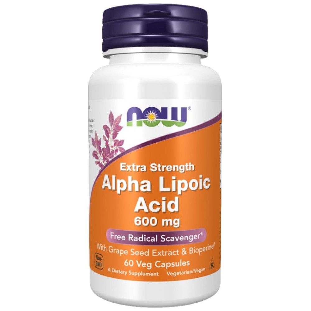 Acid alfa lipoic 600 mg / Extra Putere - 60 capsule