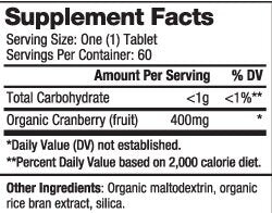 Cranberry Organic / 60 Caps - Feel You