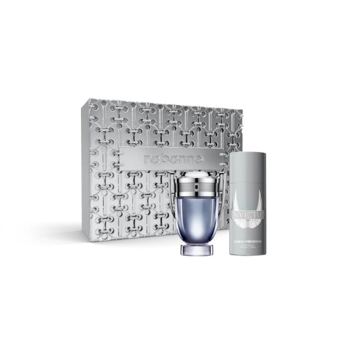 Paco Rabanne Invictus Eau De Toilette Spray 100ml Set 2 Piese