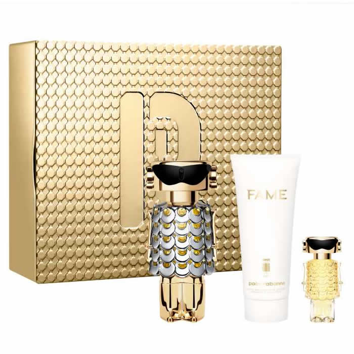 Paco Rabanne Fame Eau De Parfum Spray 80ml Set 3 Bucuri