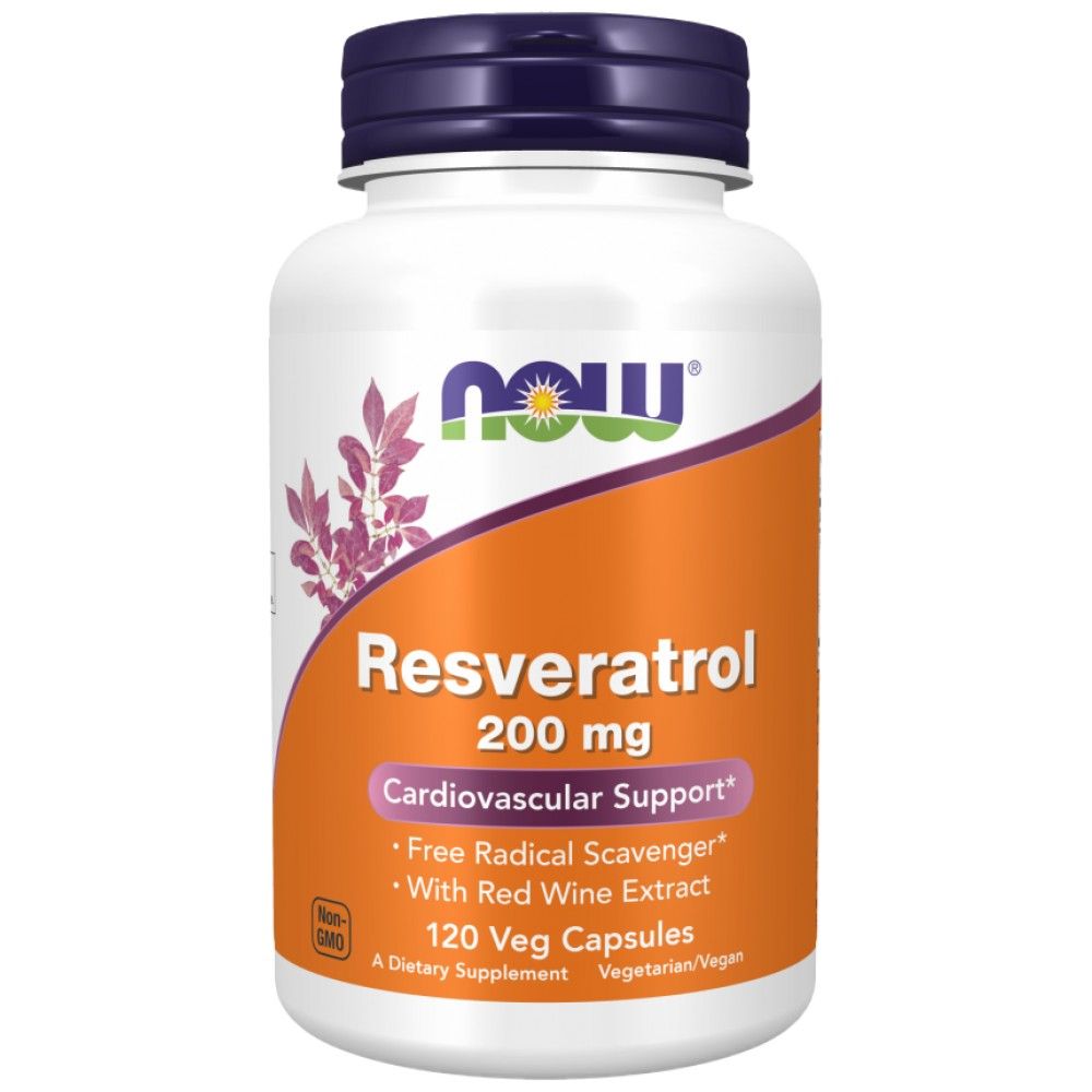 Resveratrol natural 200 mg - 120 capsule