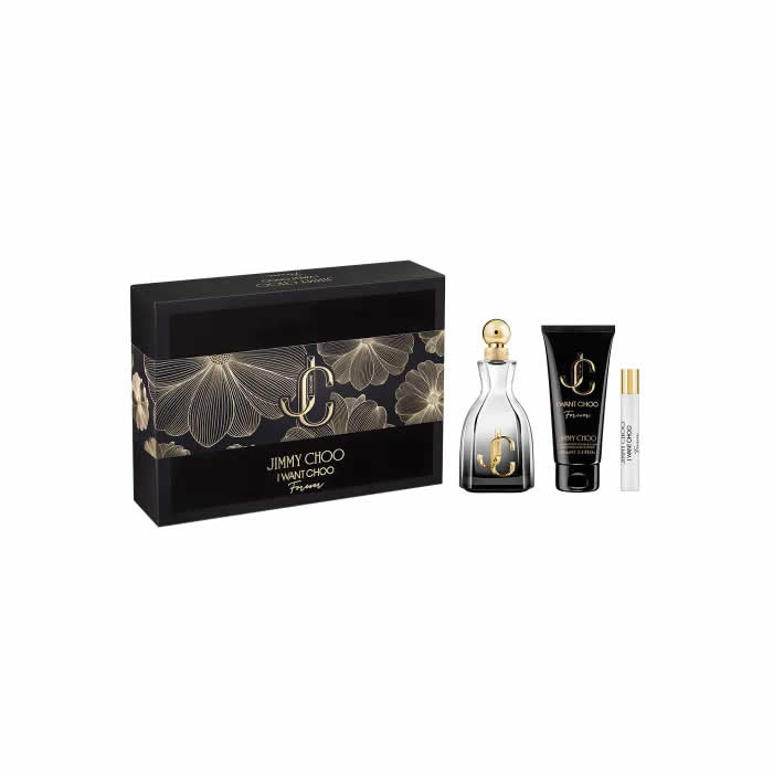 Jimmy Choo I Want Choo Eau De Parfum Spray 100ml Set 3 Piese