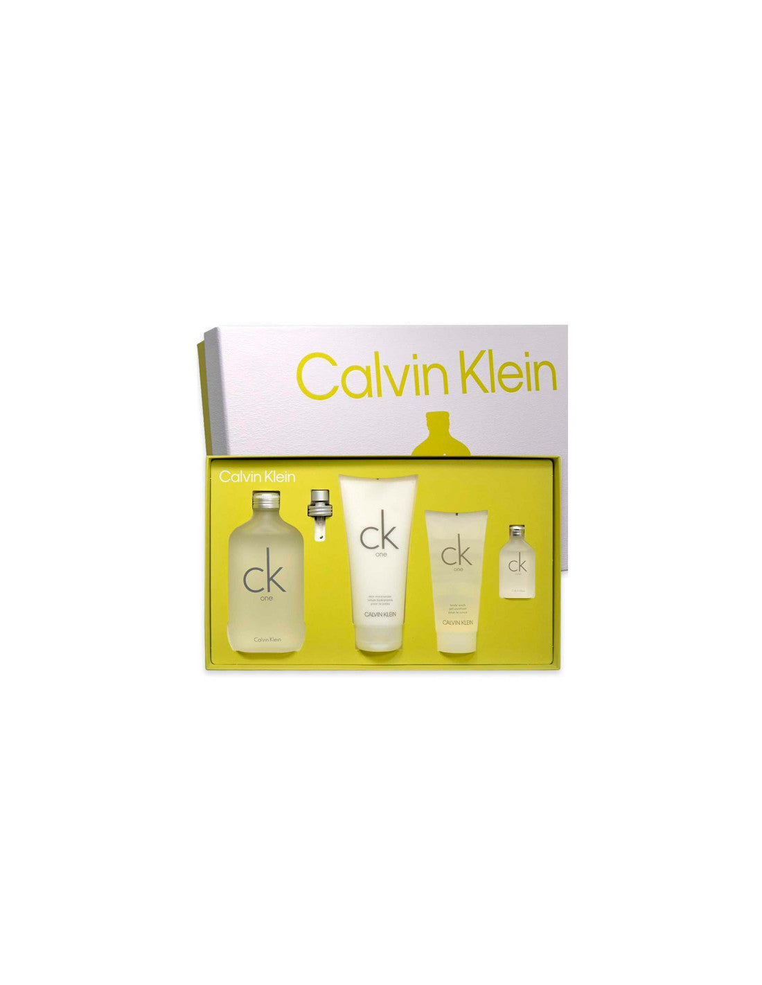 Calvin Klein Set Ck One Edt 200ml Lotiune de corp 100ml Gel 100mlmini 15ml@