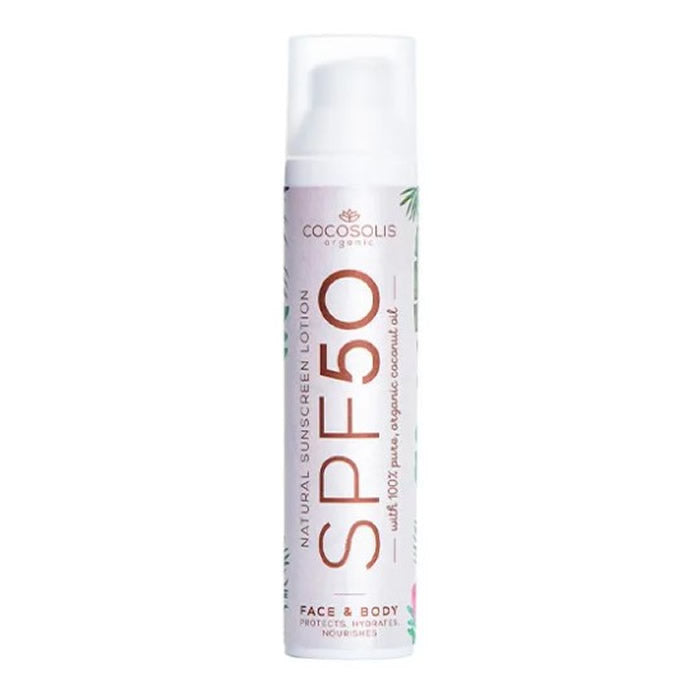 Loțiune naturală de protecție solară Cocosolis Spf50 100 ml