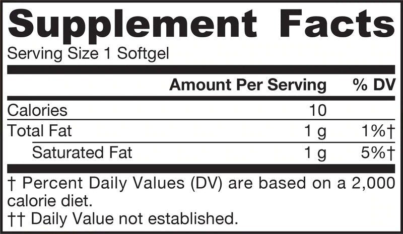 Ulei de cocos (extra virgin) 1000 mg - 120 capsule de gel