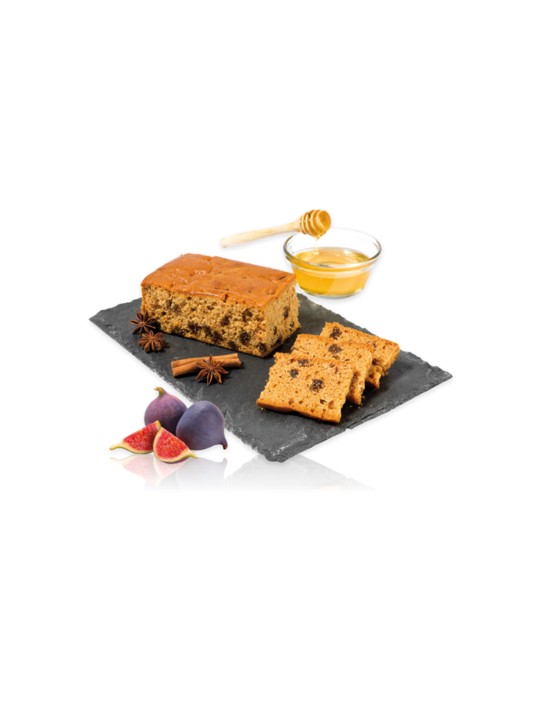 Paine frantuzeasca cu miere cu crocheta de smochine, 40% miere, 18% smochine, 250 g