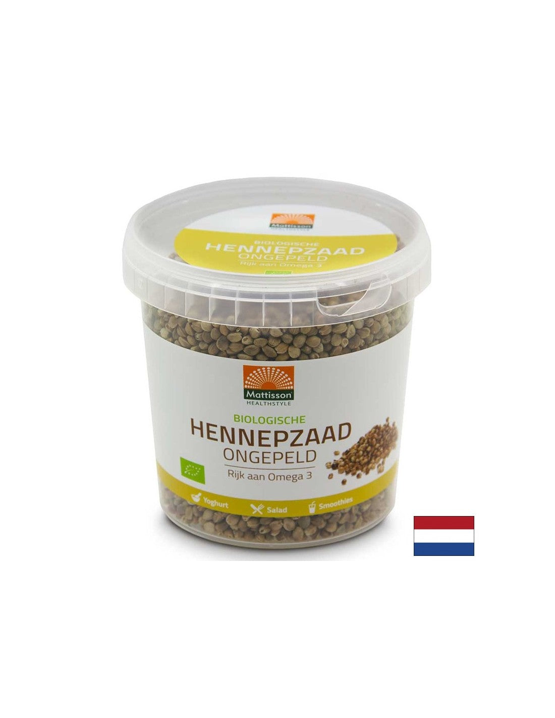 Seminte de canepa (nedecojite) BIO, 400 g