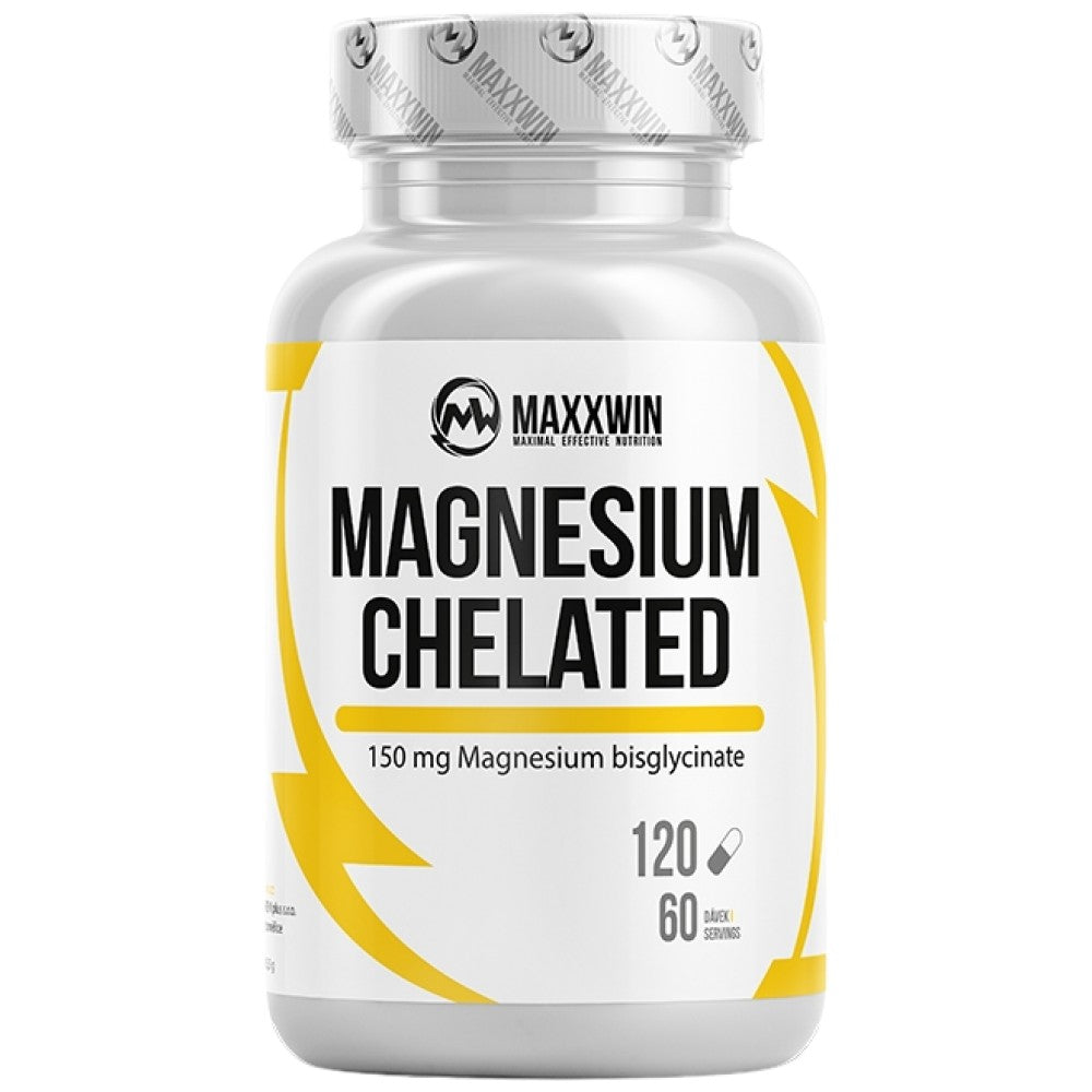 Bisglicinat chelat de magneziu - 120 capsule
