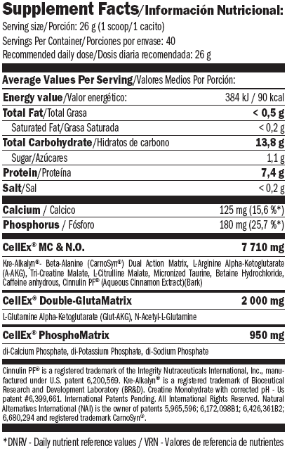 CellEx® Unlimited Pudră 520g.