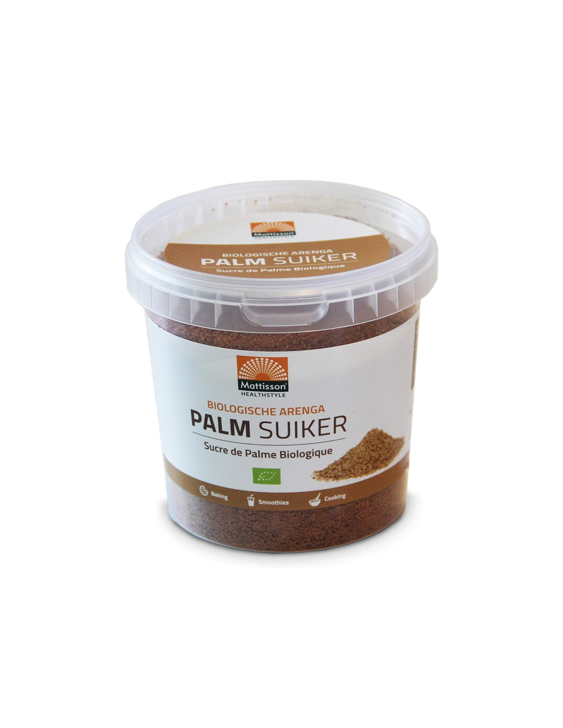 Zahăr de palmier bio Arenga, 450 g Mattisson Healthstyle