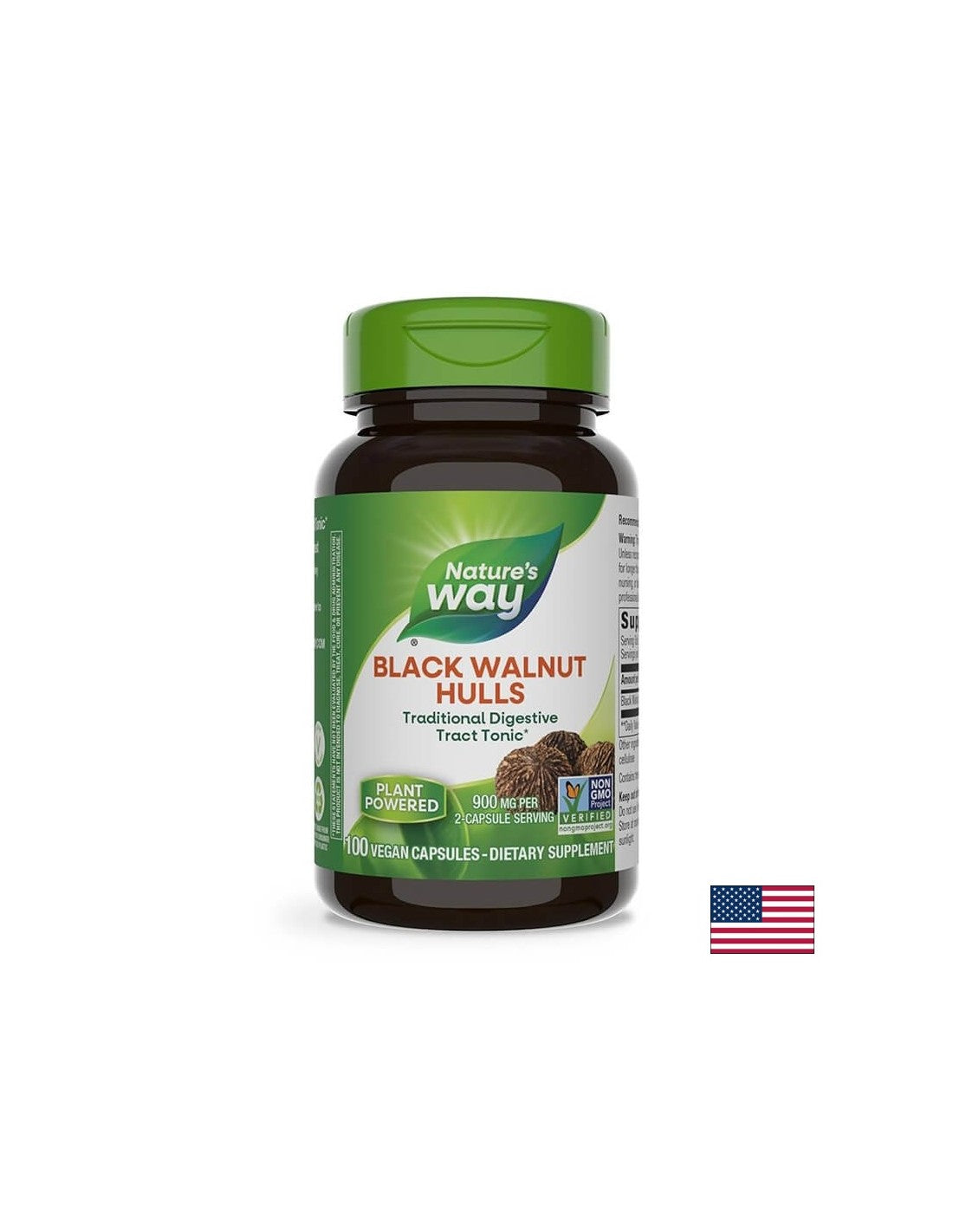 Nuc negru 500 mg - 100 capsule