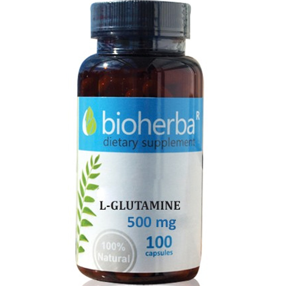 L-Glutamina 500 mg - 100 capsule