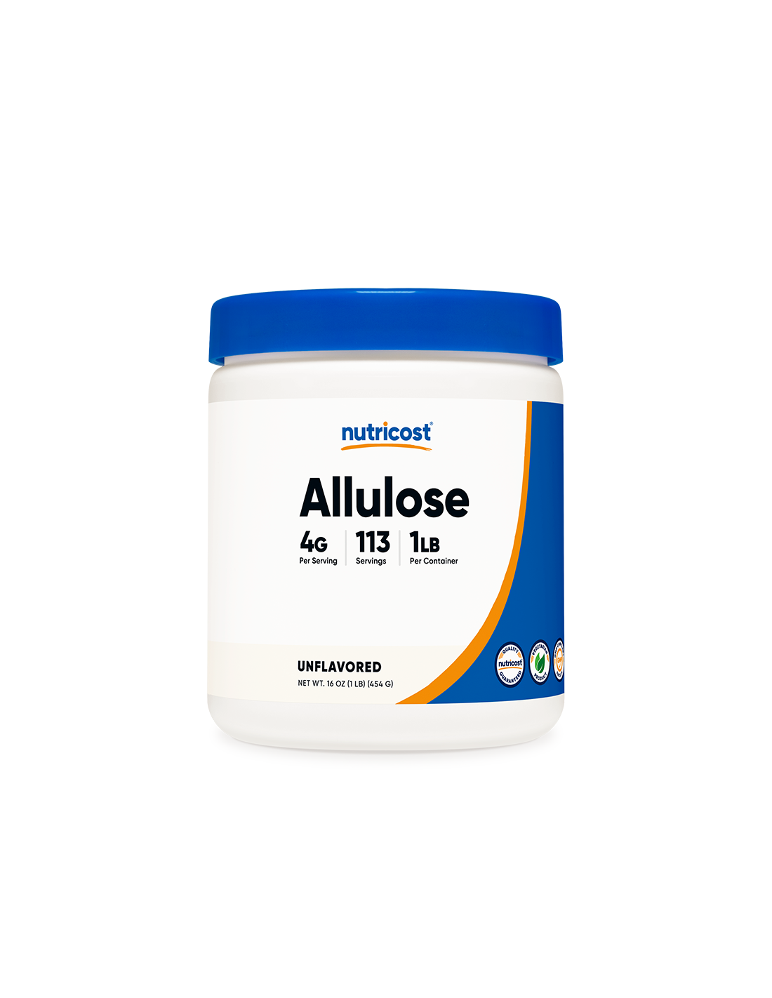 Aluloză (îndulcitor keto), 454 g (pulbere) Nutricost
