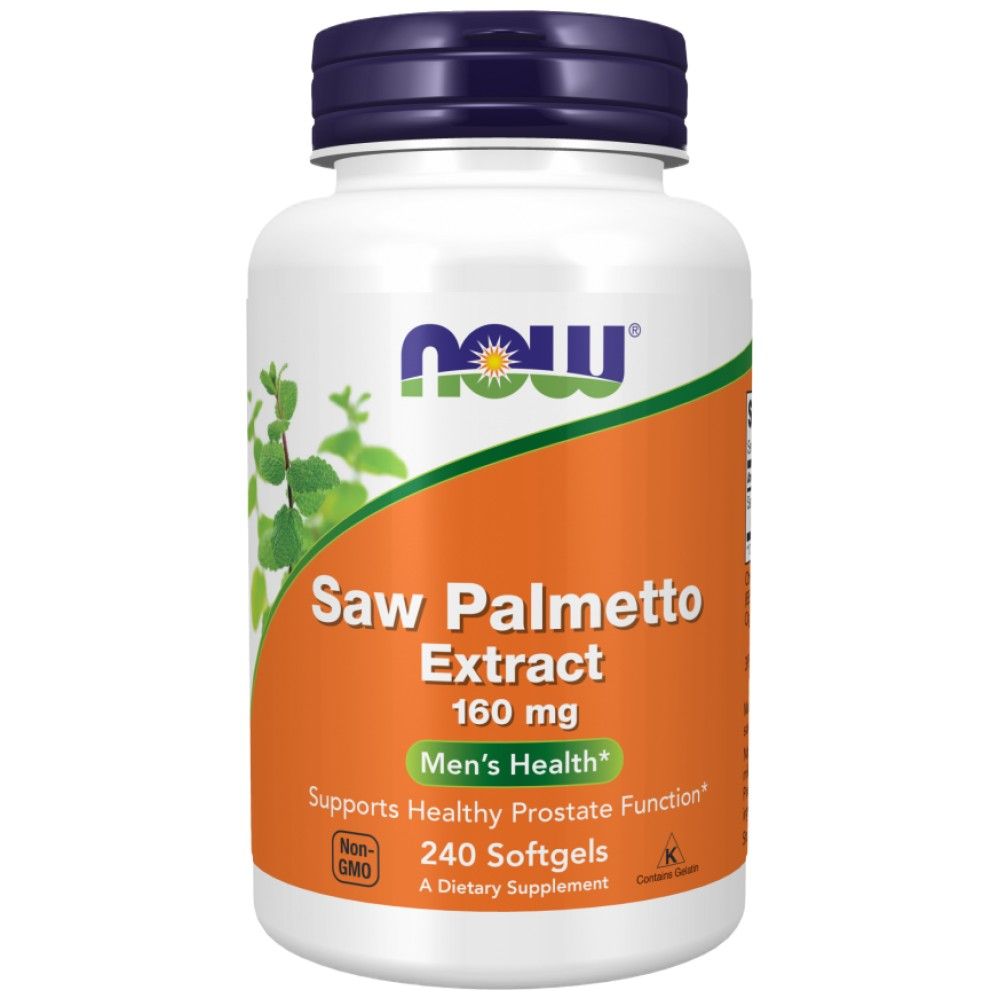 Saw Palmetto Extract 160 mg - 60 capsule de gel