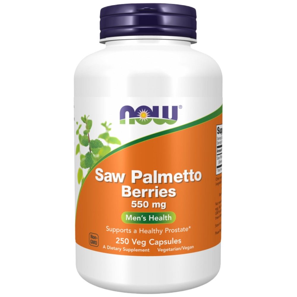 Fructe Saw Palmetto 550 mg - 250 capsule