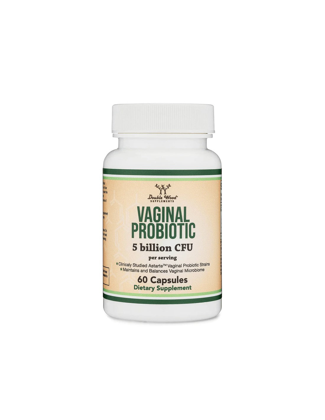 Probiotic pentru femei - pentru flora vaginala sanatoasa, 5 miliarde de probiotice active, 60 de capsule pentru 2 luni de aport