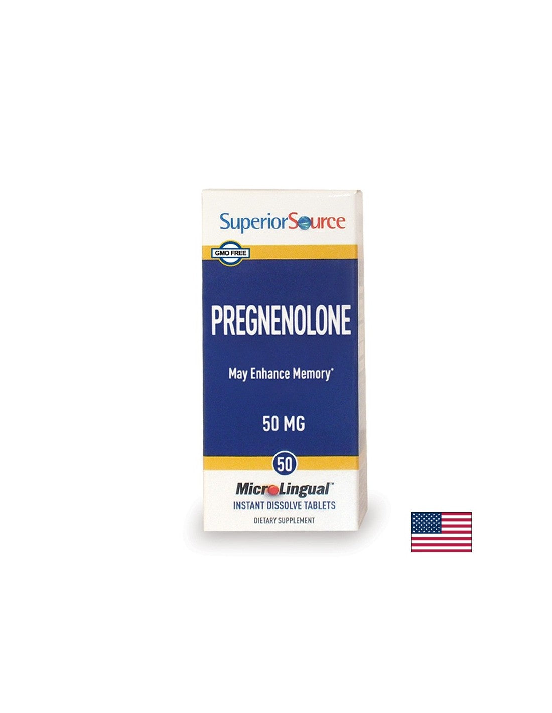 Memorie și concentrare - Pregnenolon, 50 mg x 50 comprimate sublinguale Sursă superioară