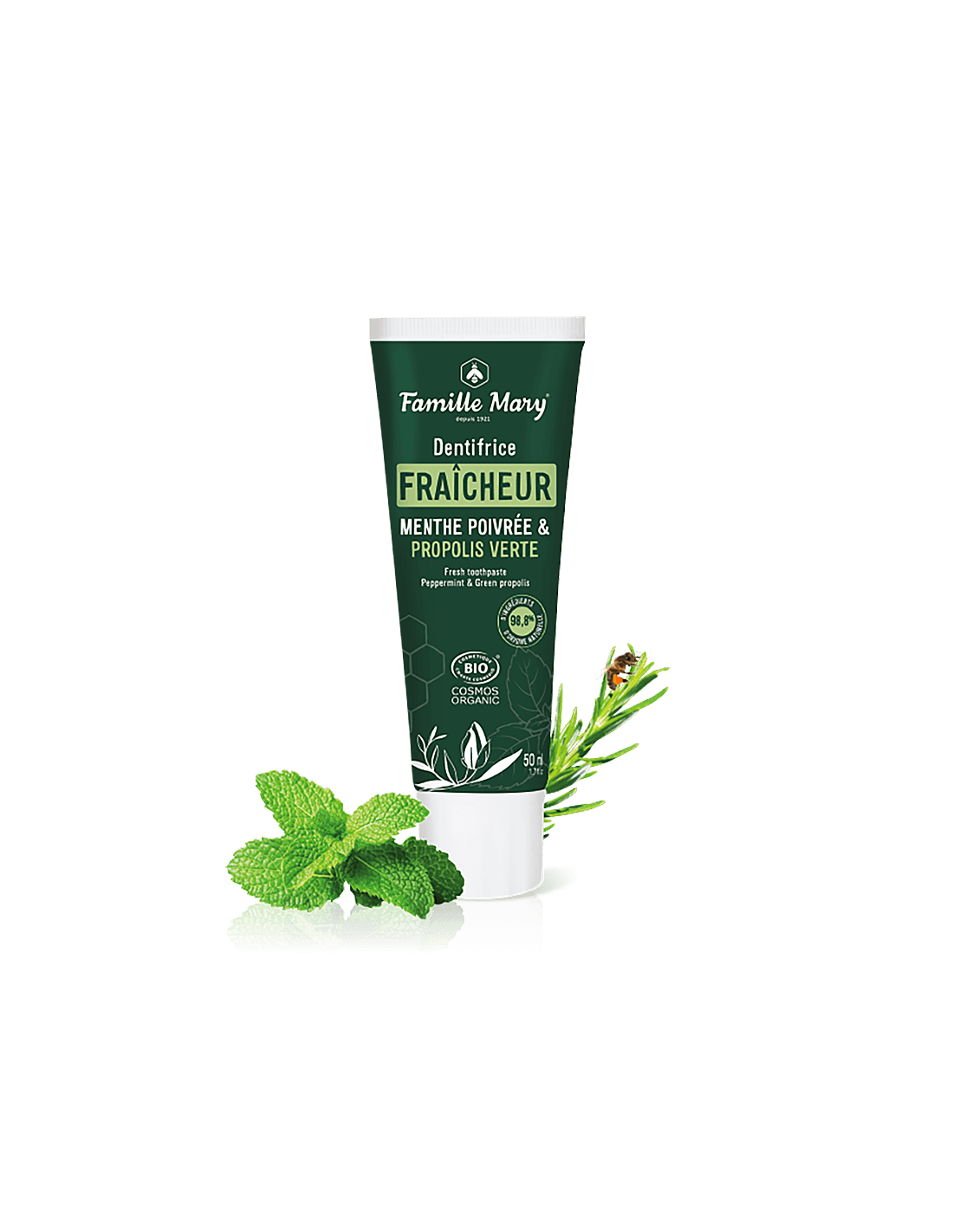 Pasta de dinti cu menta si propolis verde, 50 ml