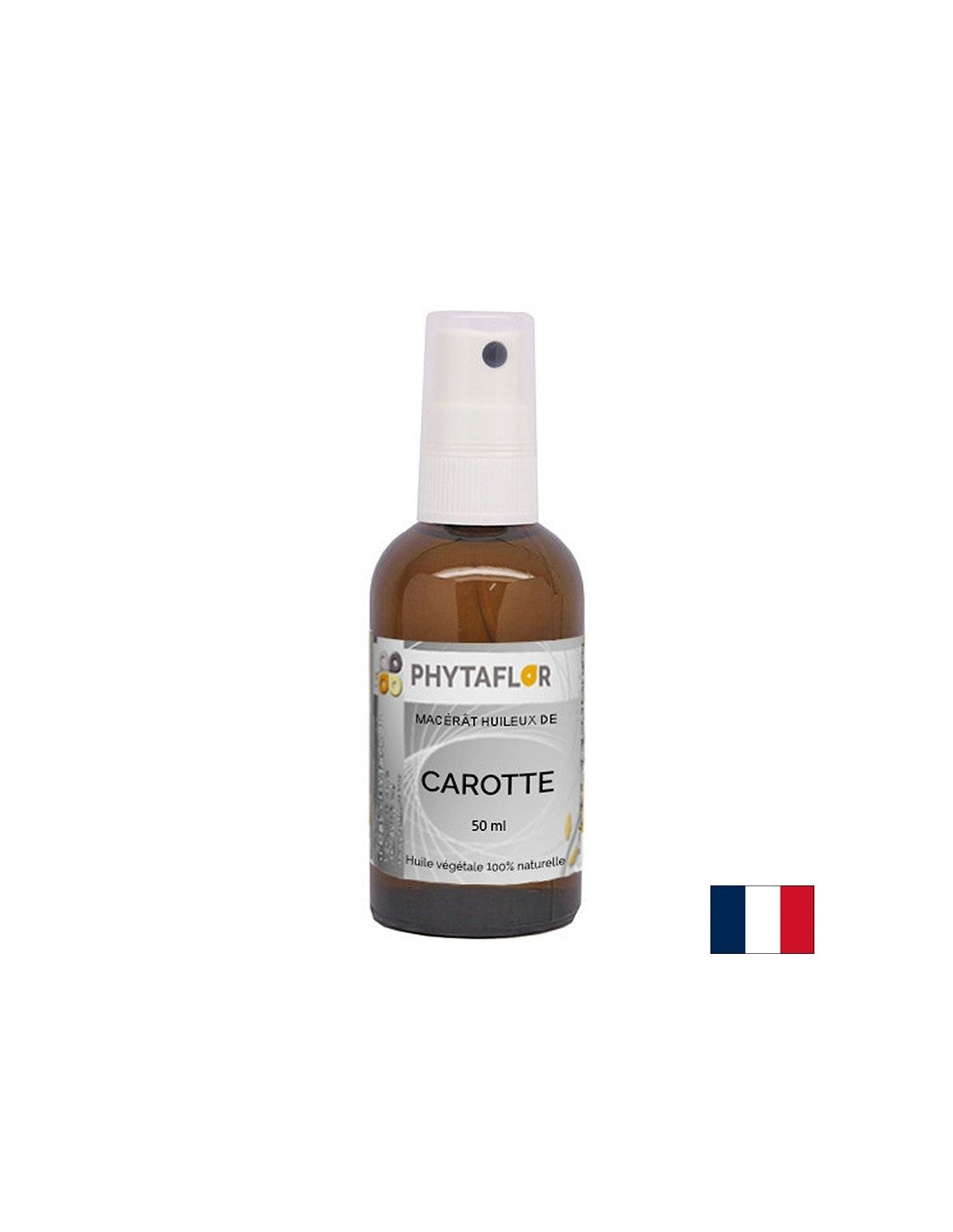 Macerat de ulei de morcovi pentru bronzare naturală a pielii, spray, 50 ml