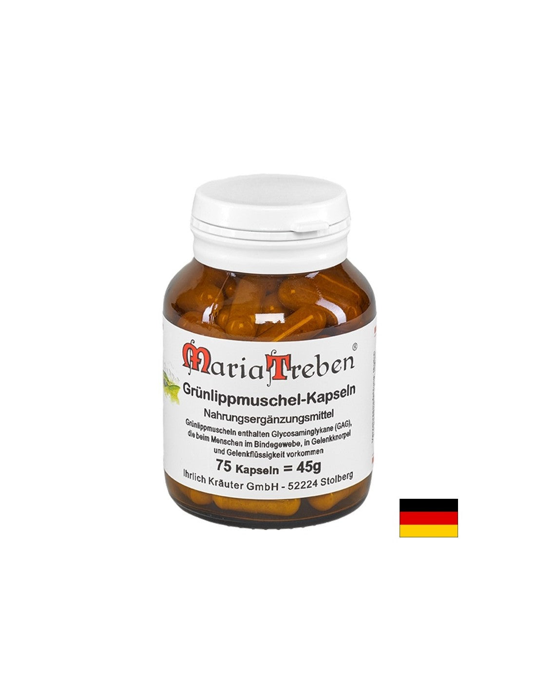 Oasele și articulațiile - Scoici cu buze verzi, 500 mg x 75 capsule